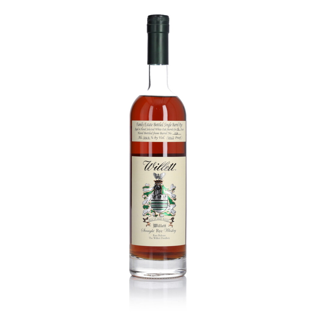 View full screen - View 1 of Lot 348. Willett Family Estate Single Barrel Rye 6 Year Old 119.8 Proof NV (1 BT 75cl).