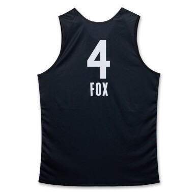 View full screen - View 1 of Lot 57. De’Aaron Fox ‘NBA All-Star’ Prototype Practice Jersey.