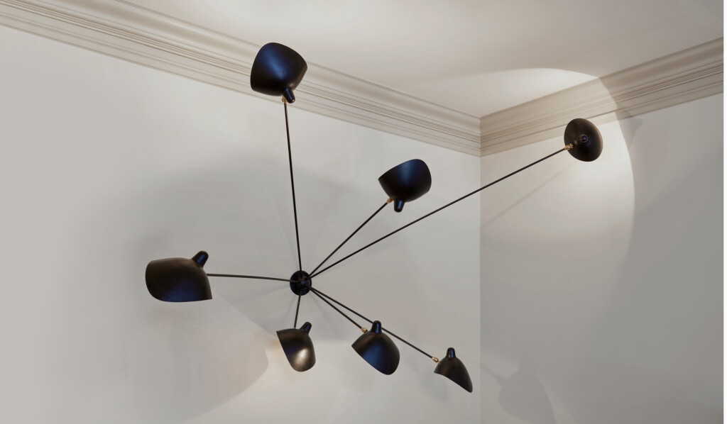View full screen - View 1 of Lot 9. Seven-Arm Wall Light.
