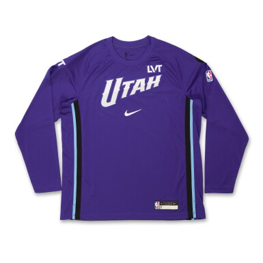 View full screen - View 1 of Lot 44. Ace Bailey Utah Jazz 2025-2026 'Rising Stars' Worn Warmup Top.