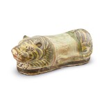 A Cizhou painted 'tiger' pillow Northern Song - Jin dynasty | 北宋至金 磁州窰虎紋枕