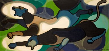 View full screen - View 1 of Lot 60. Untitled (Panthers).