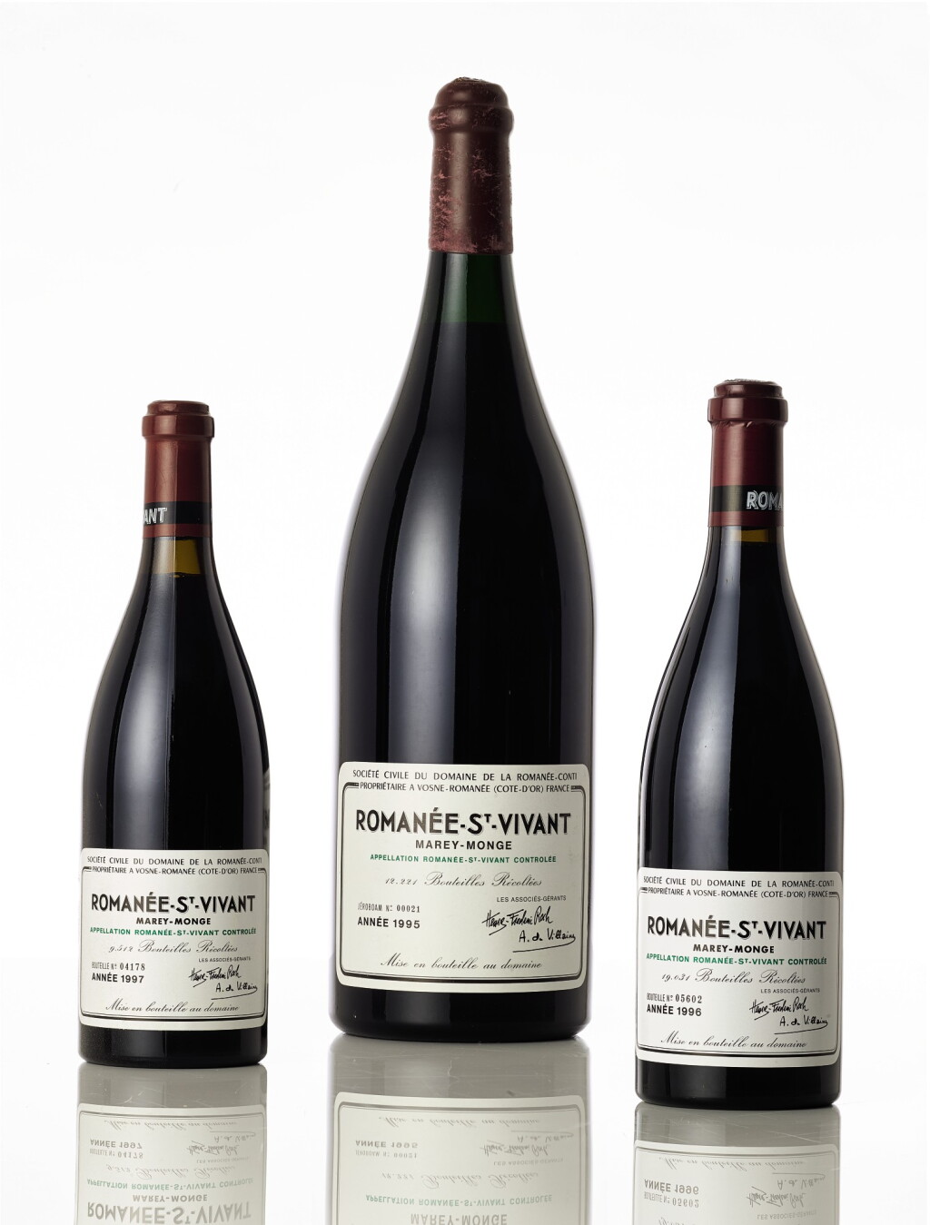 View full screen - View 1 of Lot 6087. Romanée St. Vivant 1995 Domaine de la Romanée-Conti (1 JM30).