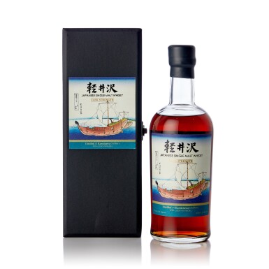 View full screen - View 1 of Lot 5074. 輕井澤 "冨嶽三十六景" 系列 Karuizawa 36 Views of Mount Fuji 13th Release 60.8 abv NV (1 BT70).