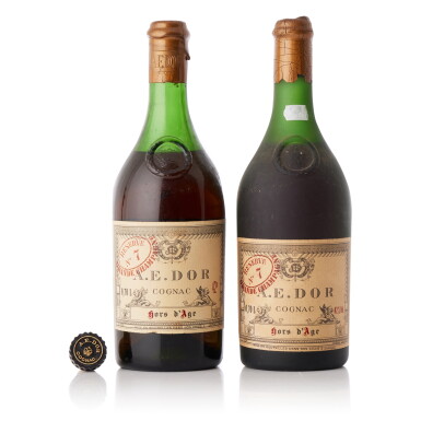 View full screen - View 1 of Lot 6623. A.E.Dor Reserve No.7 Hors D'Age Cognac 42.0 abv NV (2 BT70).