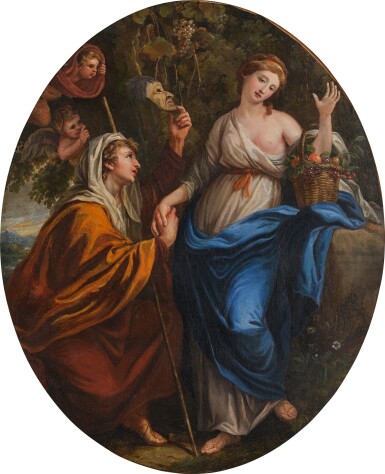 View full screen - View 1 of Lot 53. Vertumnus and Pomona.