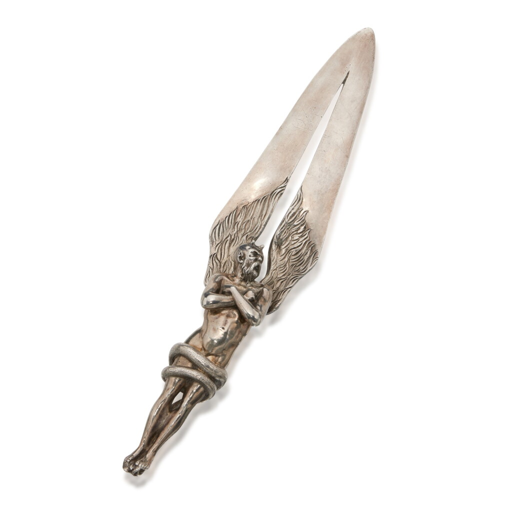 View full screen - View 1 of Lot 215. Silver Paper Knife.
