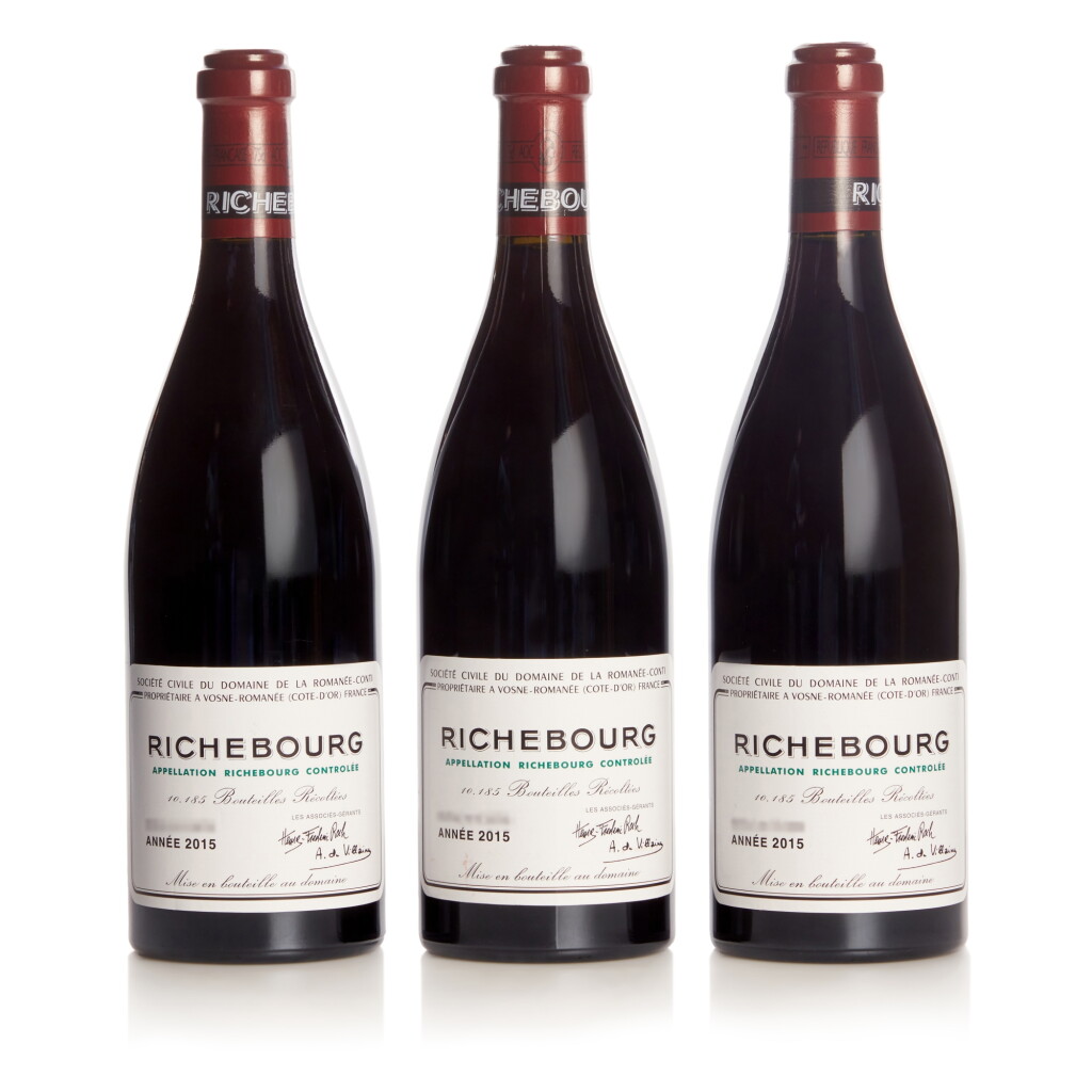 View full screen - View 1 of Lot 80. Richebourg 2015 Domaine de la Romanée-Conti (5 BT).