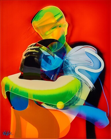 View full screen - View 1 of Lot 2043. Adam Neate | The Hug 擁抱.