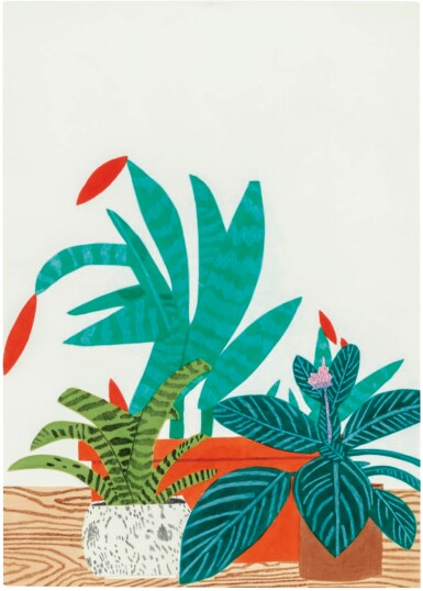 View full screen - View 1 of Lot 414. JONAS WOOD | STILL LIFE WITH POLLOCK POT.