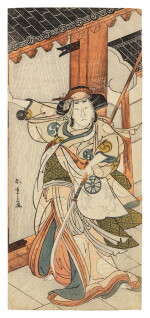 Katsukawa Shunsho (1726-1792) | The actor Nakamura Tomijiro I in the role of Hangaku Gozen | Edo period, 18th century