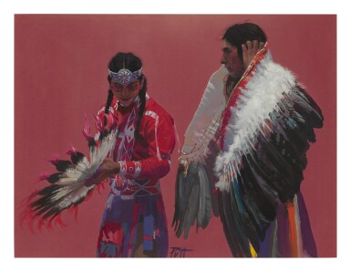 View full screen - View 1 of Lot 30. DONALD (PUTT) PUTNAM | EAGLE DANCERS.