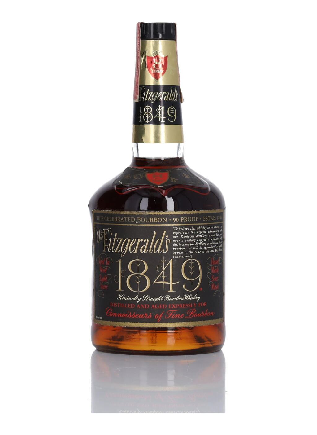 View full screen - View 1 of Lot 214. Old Fitzgerald 1849 8 Year Old 90 Proof NV (1 Bottle 4/5 Quart).