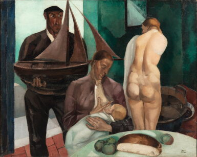 View full screen - View 1 of Lot 39. A domestic scene | Scène domestique.