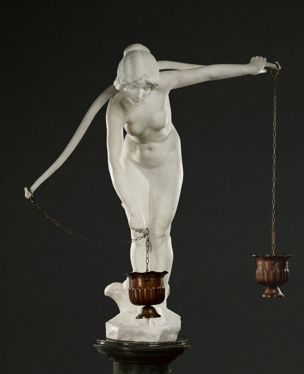 View full screen - View 1 of Lot 7. RAFFAELLO ROMANELLI | ACQUAIOLA (WATER CARRIER).