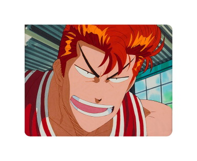 View full screen - View 1 of Lot 48. SLAM DUNK BY TOEI ANIMATION 灌籃高手 by 東映動畫 | SAKURAGI HANAMICHI ANIMATION CEL 樱木花道動畫手稿.