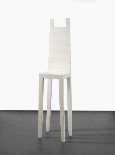 View full screen - View 1 of Lot 86. On a Clear Day You can See Your Mother: a Chair for Agnes Martin.