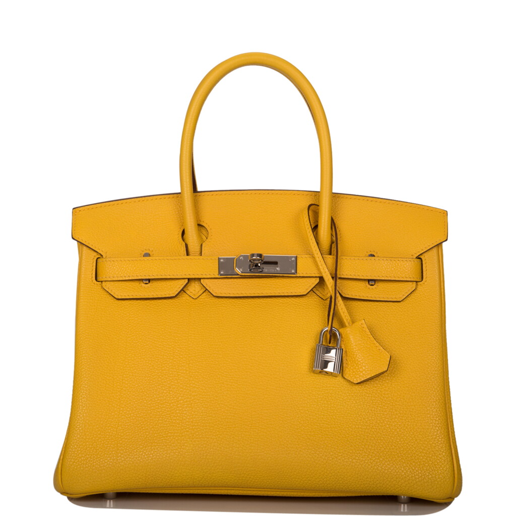 View full screen - View 1 of Lot 51. Soleil Togo Birkin 30cm in Togo Leather with Palladium Hardware, 2010.