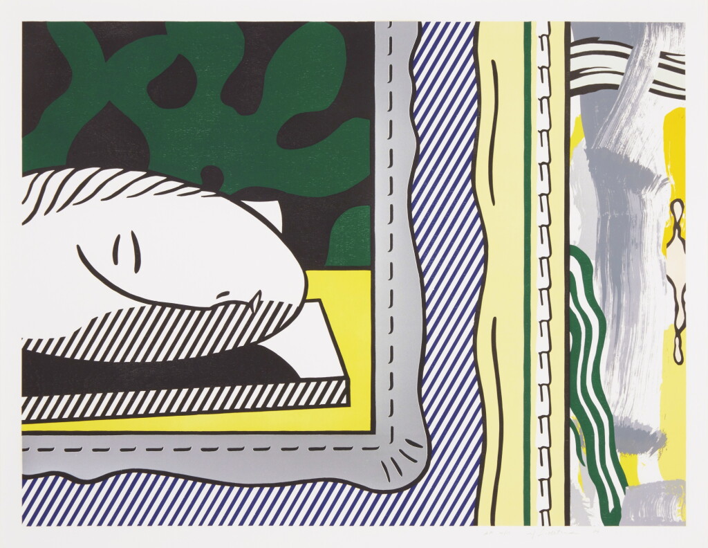 View full screen - View 1 of Lot 19. Two Paintings: Sleeping Muse, from the Paintings series.