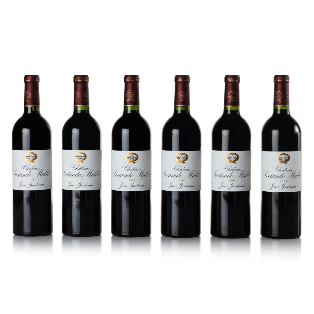 View full screen - View 1 of Lot 165. Château Sociando Mallet 2004 (6 BT).