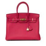 Rouge Vif Togo Birkin 35 Gold Hardware, 2021