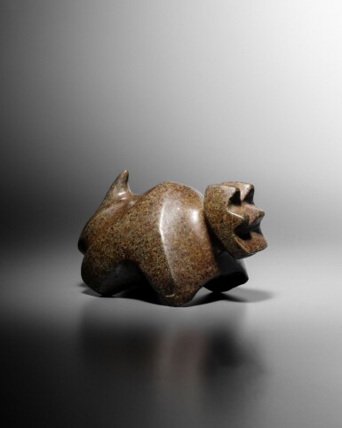 View full screen - View 1 of Lot 7. Mezcala Stone Effigy Figure.