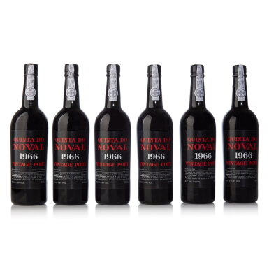 View full screen - View 1 of Lot 203. Quinta do Noval 1966 (6 BT).
