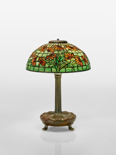 View full screen - View 1 of Lot 226. "Black-Eyed Susan" Table Lamp.