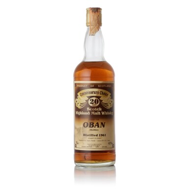 View full screen - View 1 of Lot 6198. Oban Gordon & Macphail 20 Year Old Connoisseur's Choice 40.0 abv 1961 (1 BT75).