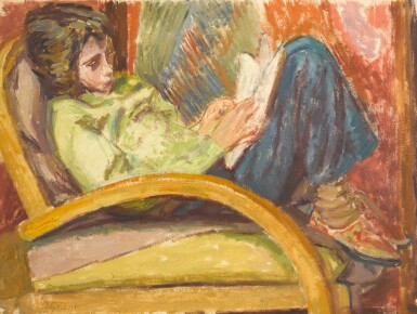 View full screen - View 1 of Lot 423. Fanny Reading.