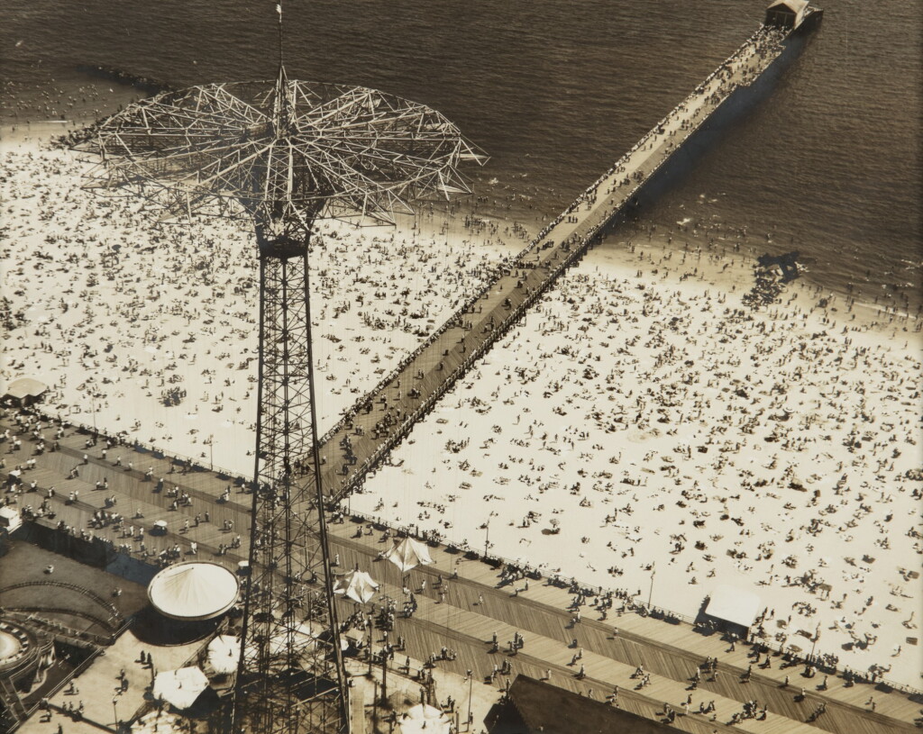 View full screen - View 1 of Lot 19. Coney Island, Parachute Jump, New York.