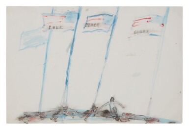 View full screen - View 1 of Lot 25. NANCY SPERO | LOVE, PEACE, GLORY.