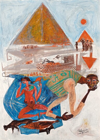 View full screen - View 1 of Lot 51. HAMED NADA | UNTITLED.