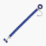 Lapis Lazuli and Diamond Bracelet