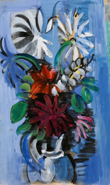View full screen - View 1 of Lot 48. RAOUL DUFY | NATURE MORTE AUX FLEURS.