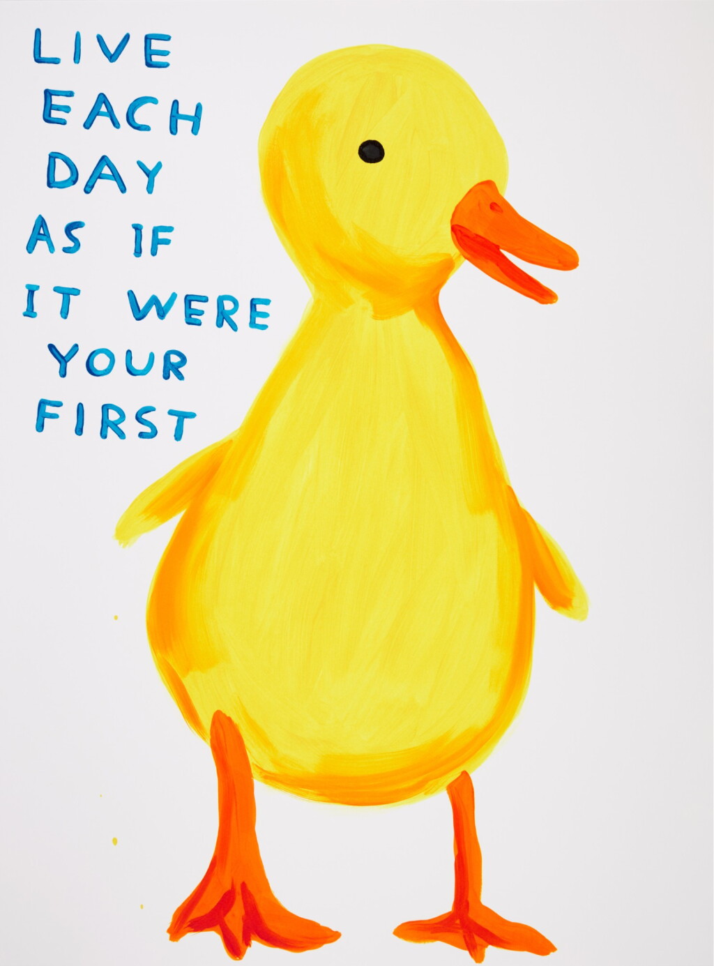 View full screen - View 1 of Lot 5. Live Each Day As If It Were Your First.
