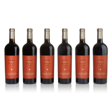View full screen - View 1 of Lot 769. Rudd Estate, Oakville Red 2006 (6 BT).