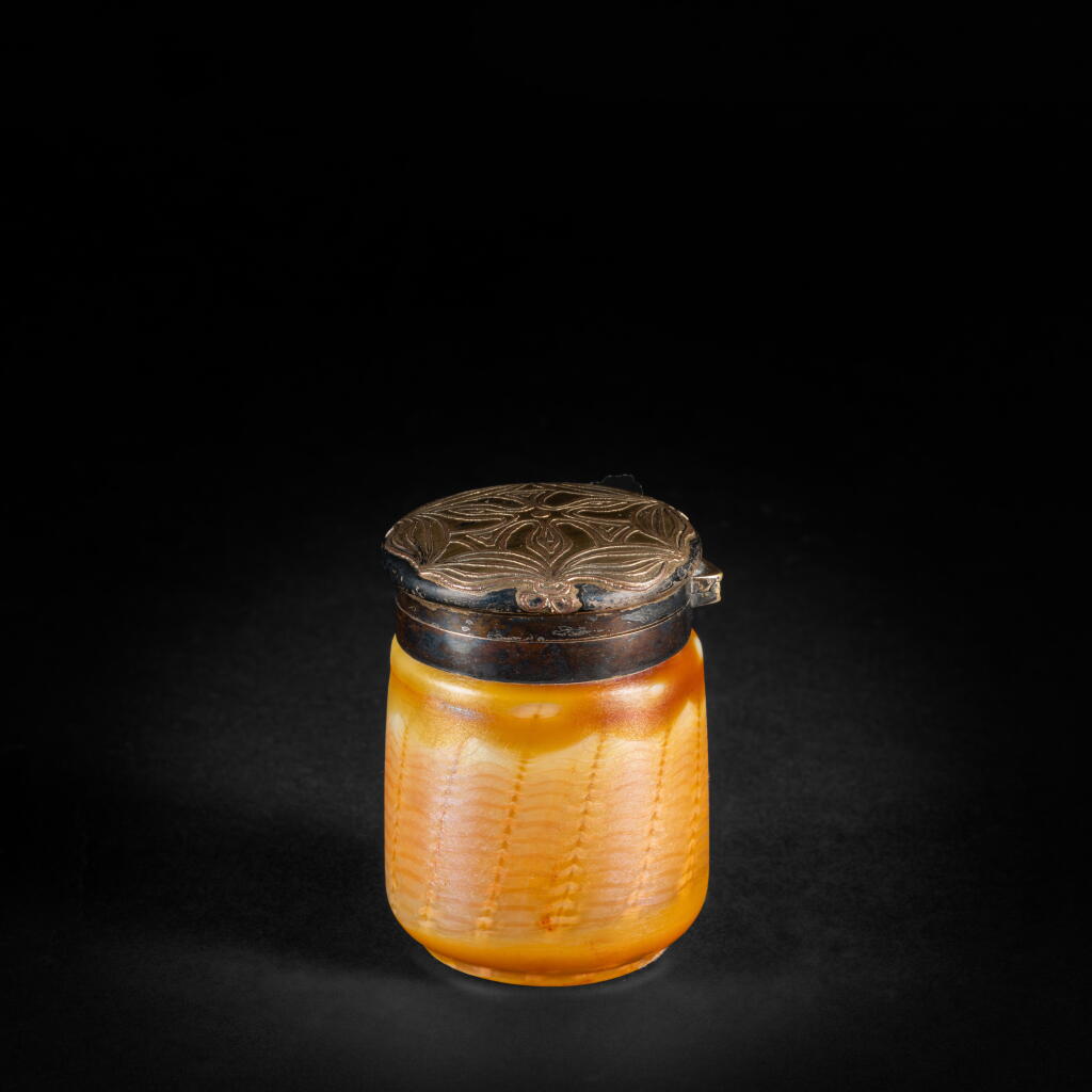 View full screen - View 1 of Lot 15. Pomade Jar.