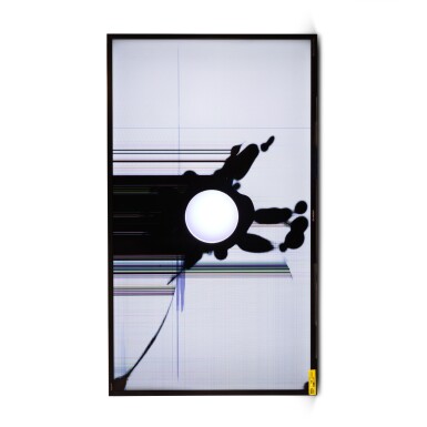 View full screen - View 1 of Lot 868. Sharp LC-90LE657U 90-inch Aquos HD 1080p 120Hz 3D Smart LED TV.