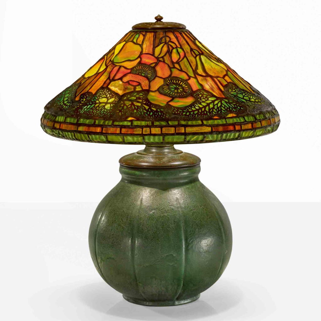 View full screen - View 1 of Lot 29. "Poppy" Table Lamp.