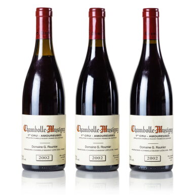 View full screen - View 1 of Lot 185. Chambolle Musigny, Les Amoureuses 2002 Domaine Georges Roumier (3 BT).