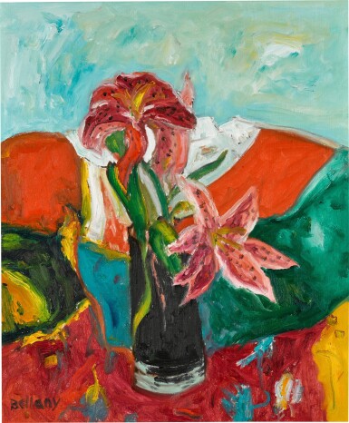 View full screen - View 1 of Lot 113. JOHN BELLANY, R.A. | FLOWER PANTRY .