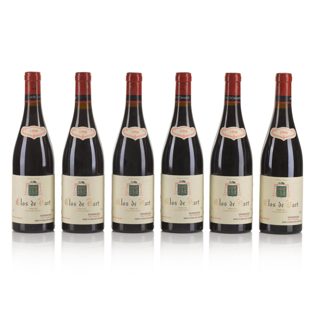 View full screen - View 1 of Lot 513. Clos de Tart 1998 Mommessin (12 BT).