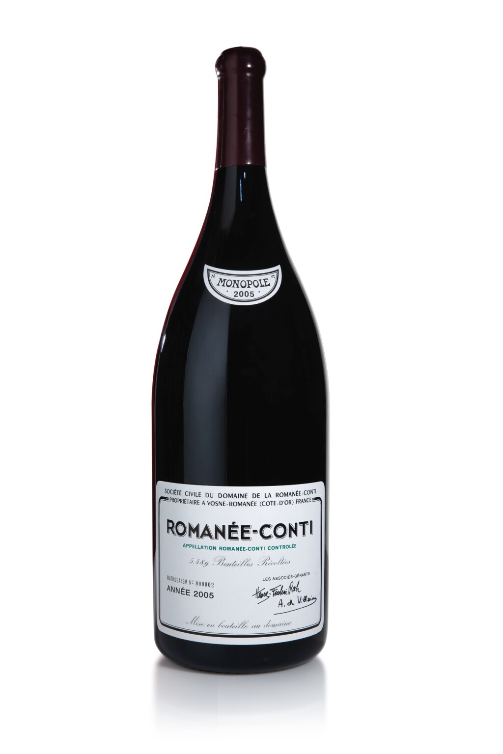 View full screen - View 1 of Lot 111. Romanée Conti 2005 Domaine de la Romanée-Conti (1 METH).