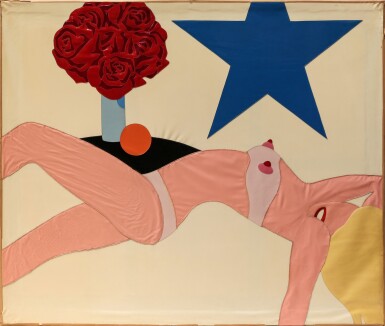 View full screen - View 1 of Lot 56. TOM WESSELMANN | NUDE BANNER.