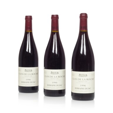 View full screen - View 1 of Lot 8137. Clos de la Roche 1996 Domaine Dujac (3 BT).