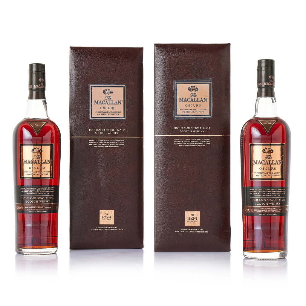 View full screen - View 1 of Lot 342. The Macallan Oscuro 46.5 abv NV (2 BT70).
