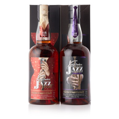 View full screen - View 1 of Lot 8279. Ken's Choice American Whiskey Trumpet & Vocal Mixed Lot (2 BT70).