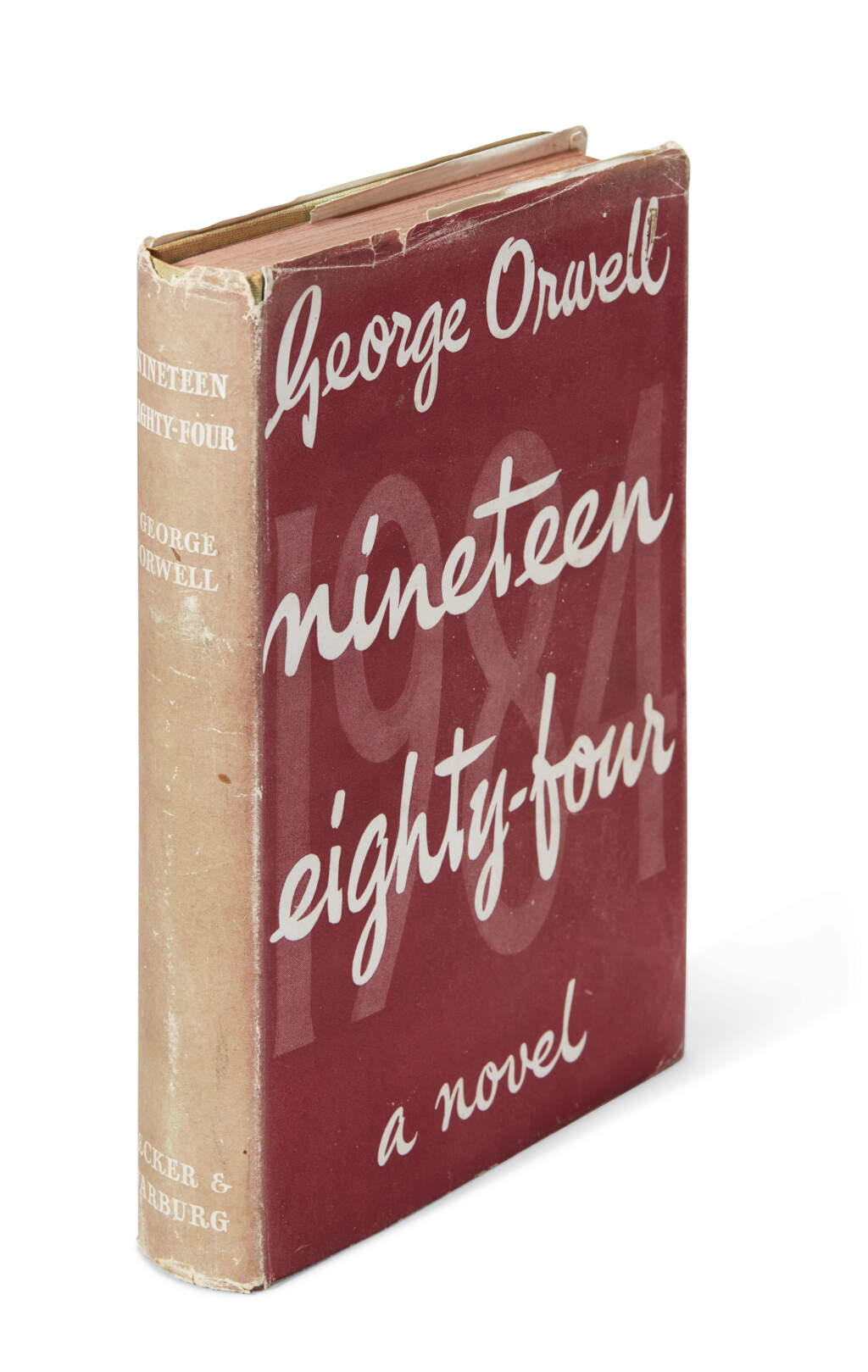 View full screen - View 1 of Lot 188. Orwell, Nineteen Eighty-Four, 1949.