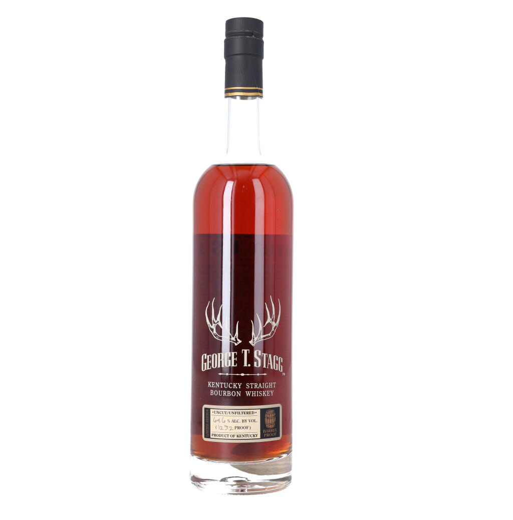 View full screen - View 1 of Lot 217. George T. Stagg 2017 Release 129.2 proof NV (1 BT75).